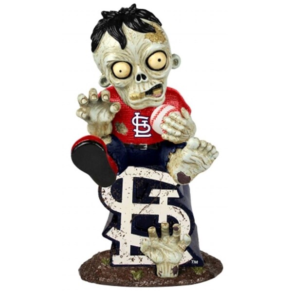 Forever Collectibles St. Louis Cardinals Zombie Figurine - On Logo FO50664 - main